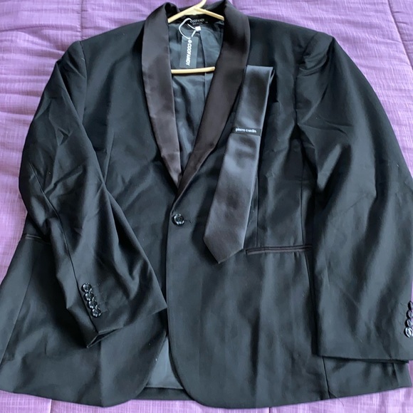 NWT Coofandy blazer with Pierre Cardin tie - Picture 1 of 10